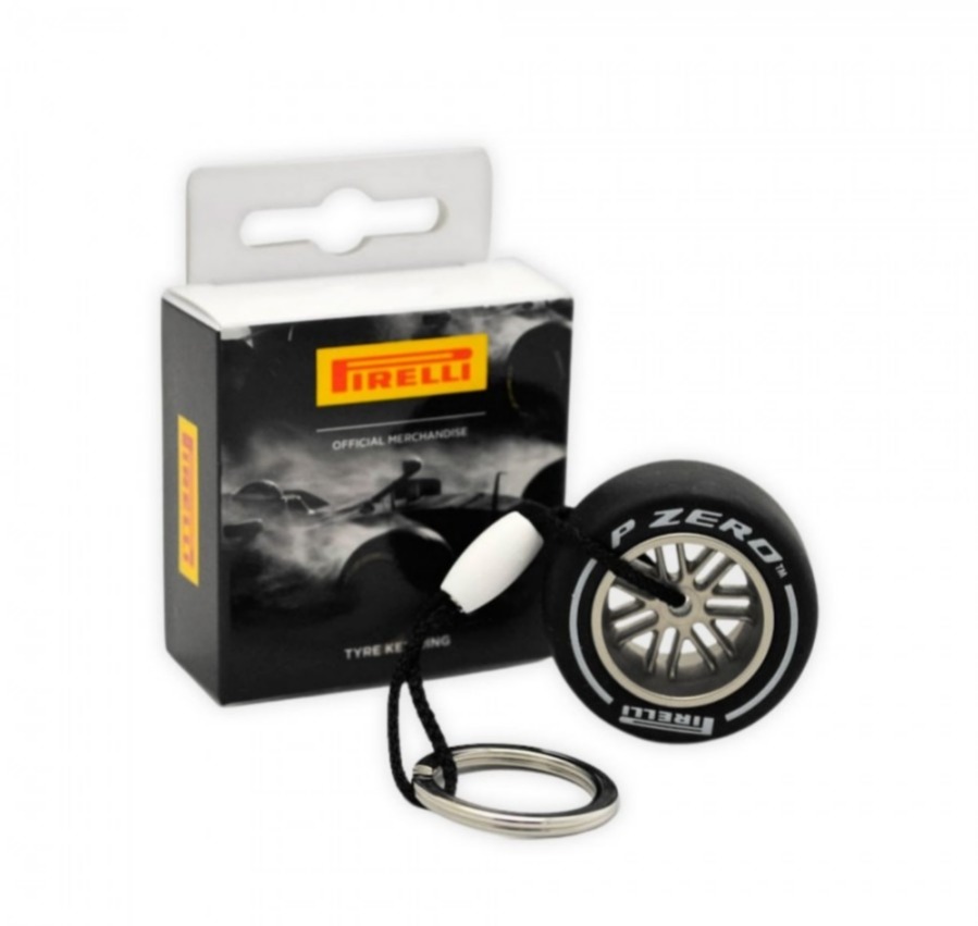 F1 - Llavero Pirelli Blanco