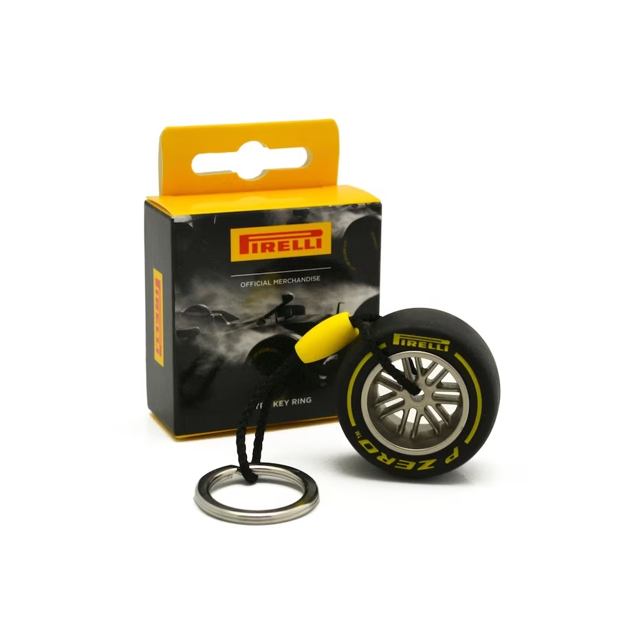 F1 - Llavero Pirelli Amarillo