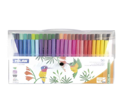 [7201] Milan - Marcador Punta Conica 631 Set 50 Colores 06CT50