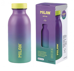 [9579] Milan - Botella Isotermica 354 ml. Sunset Morada-verde 643012SN